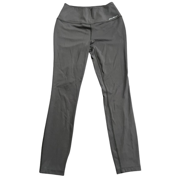 Eddie Bauer High Waist Athleisure Leggings Women's S Gray Workout Activewear - Picture 1 of 7